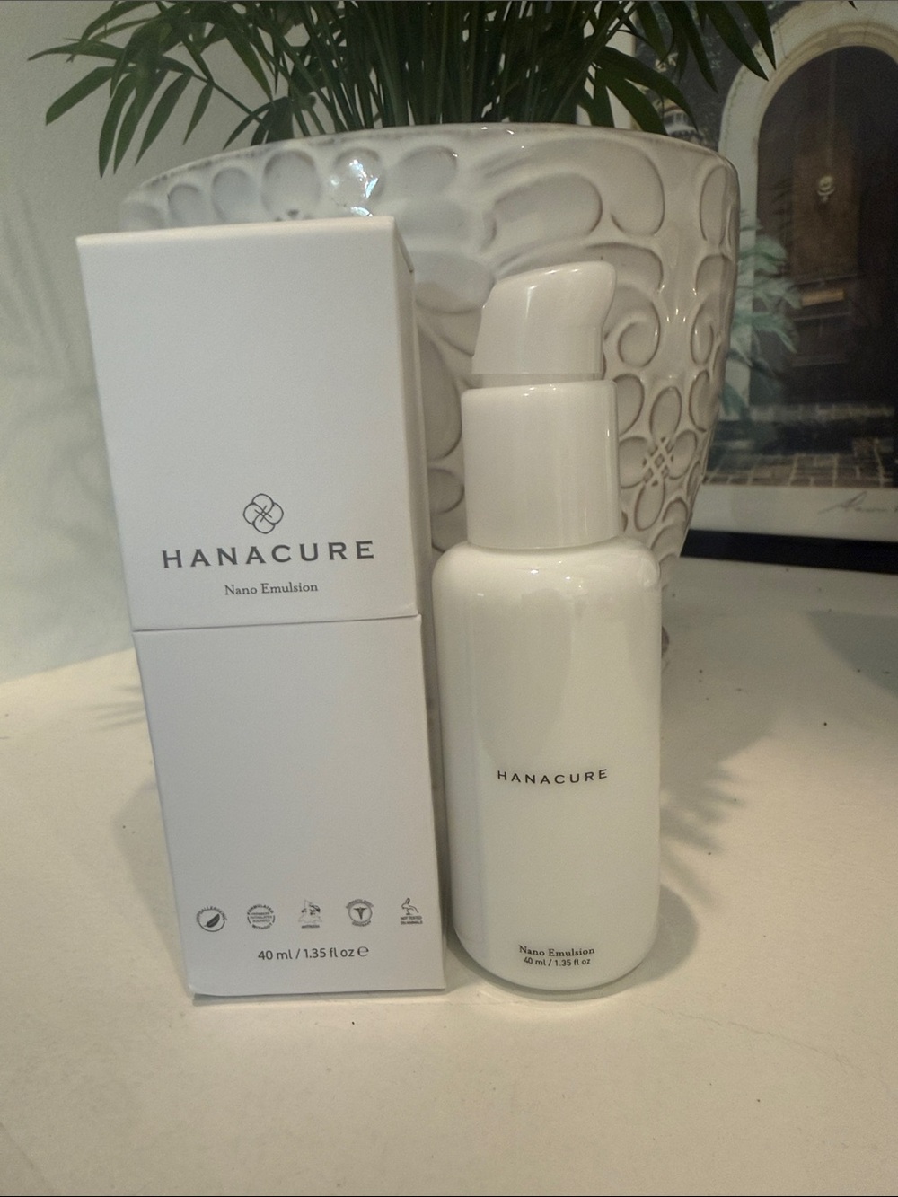 HANACURE Nano Emulsion Moisturizer 40ml / 1.35 oz NEW IN BOX